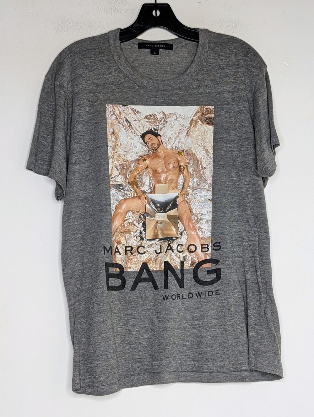 Rare Marc Jacobs BANG T-shirt vintage Y2K
